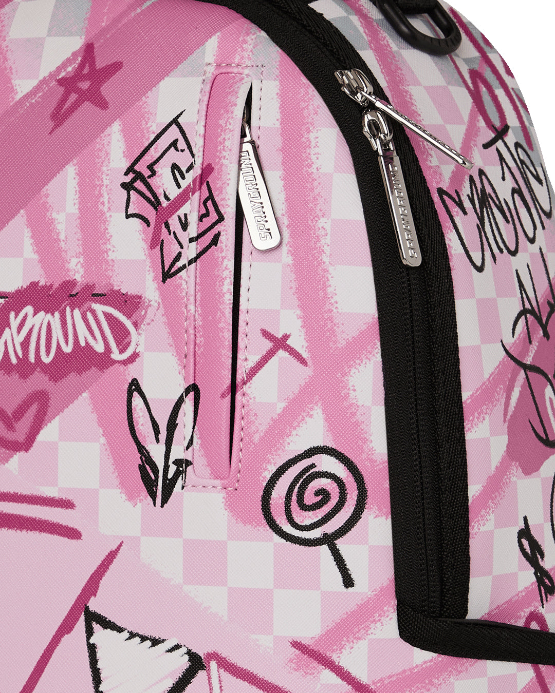 Sac à dos – PINK SMOKE CHECK DLXSV – SPRAYGROUND-Magna-Carta