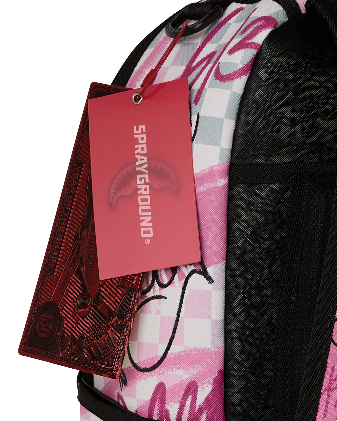 Sac à dos – PINK SMOKE CHECK DLXSV – SPRAYGROUND-Magna-Carta