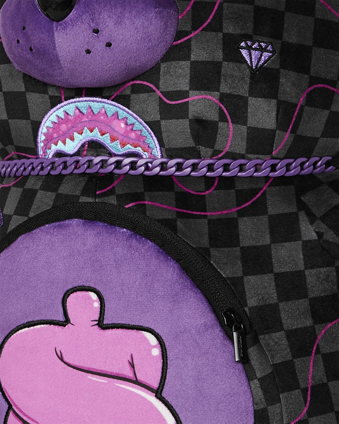 Sac à dos - PURPLE SLIME TAKEOVER BEAR BACKPACK - SPRAYGROUND-Magna-Carta