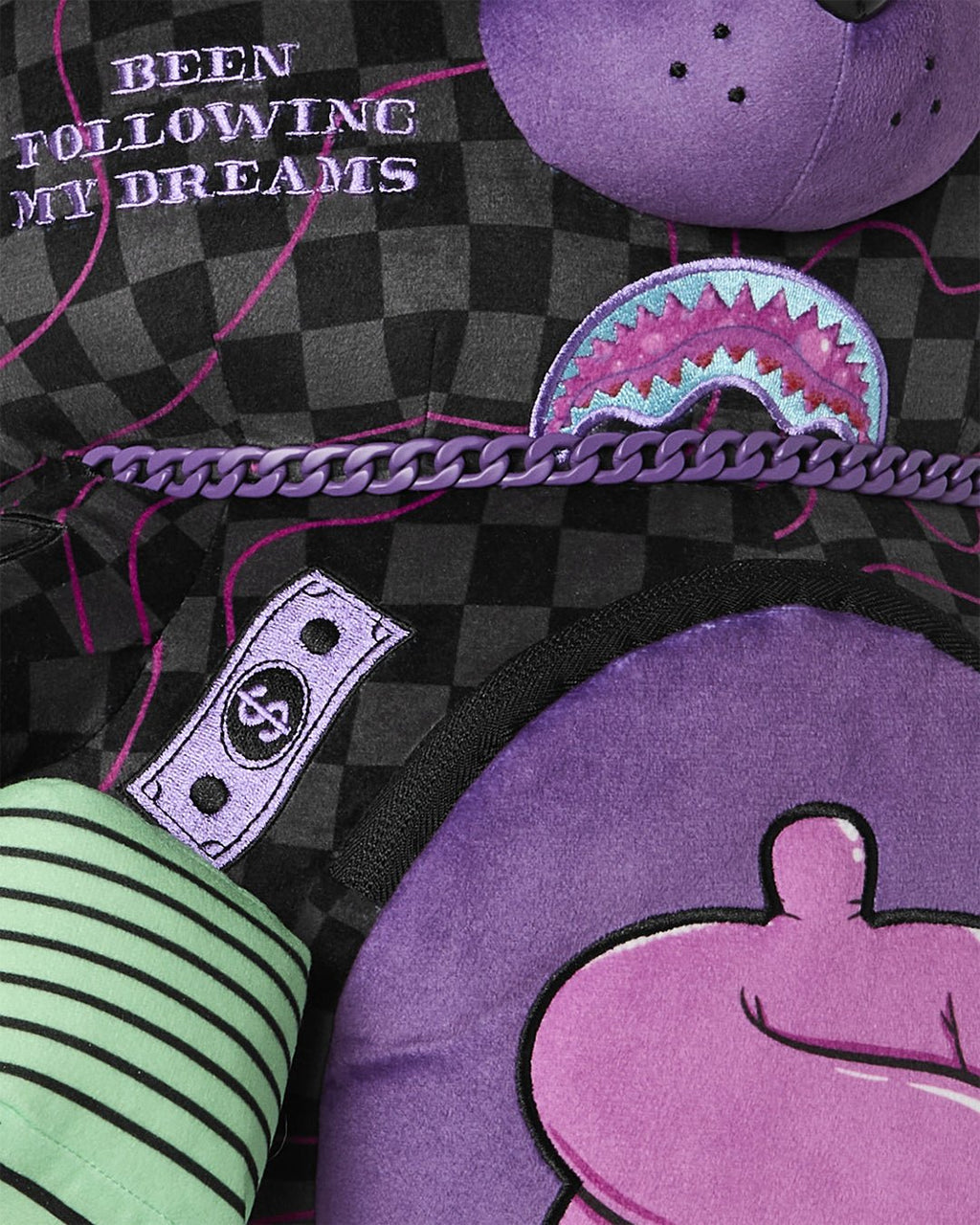Sac à dos - PURPLE SLIME TAKEOVER BEAR BACKPACK - SPRAYGROUND-Magna-Carta