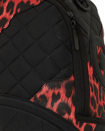 Sac à dos - RED LEOPARD PUFFER DLX BACKPACK - SPRAYGROUND-Magna-Carta