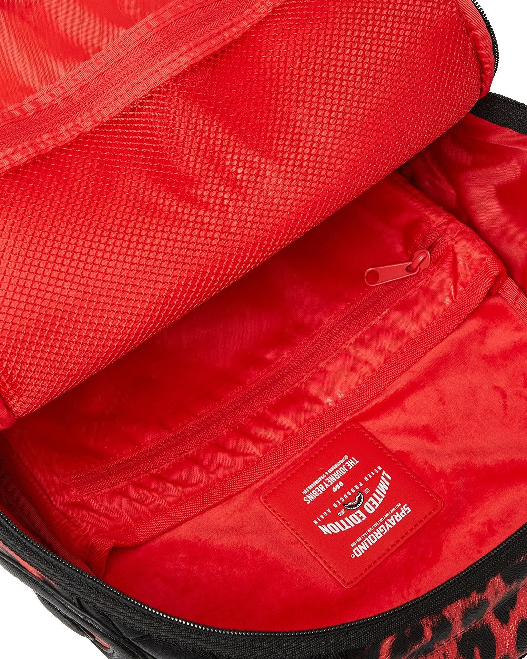Sac à dos - RED LEOPARD PUFFER DLX BACKPACK - SPRAYGROUND-Magna-Carta