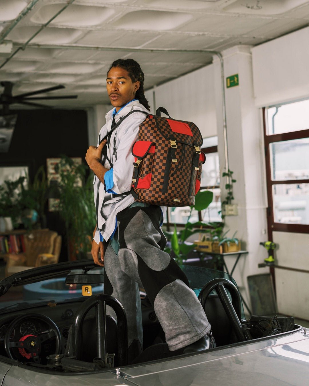 Sac à dos - RED REDEMPTION MONTE CARLO BACKPACK - SPRAYGROUND Secondary image