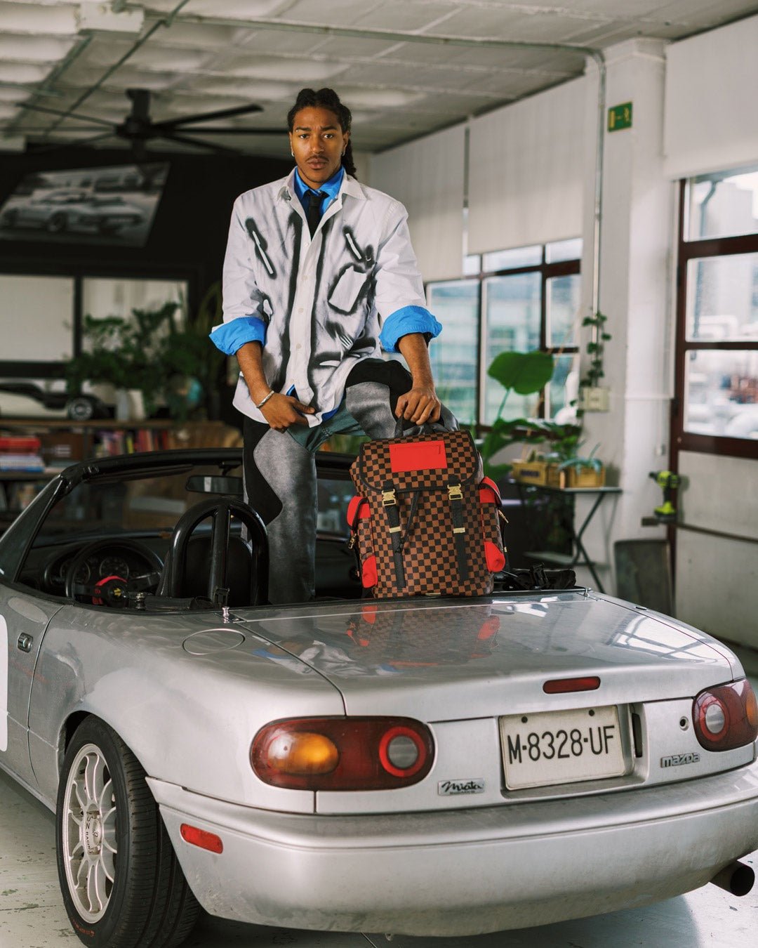 Sac à dos - RED REDEMPTION MONTE CARLO BACKPACK - SPRAYGROUND-Magna-Carta