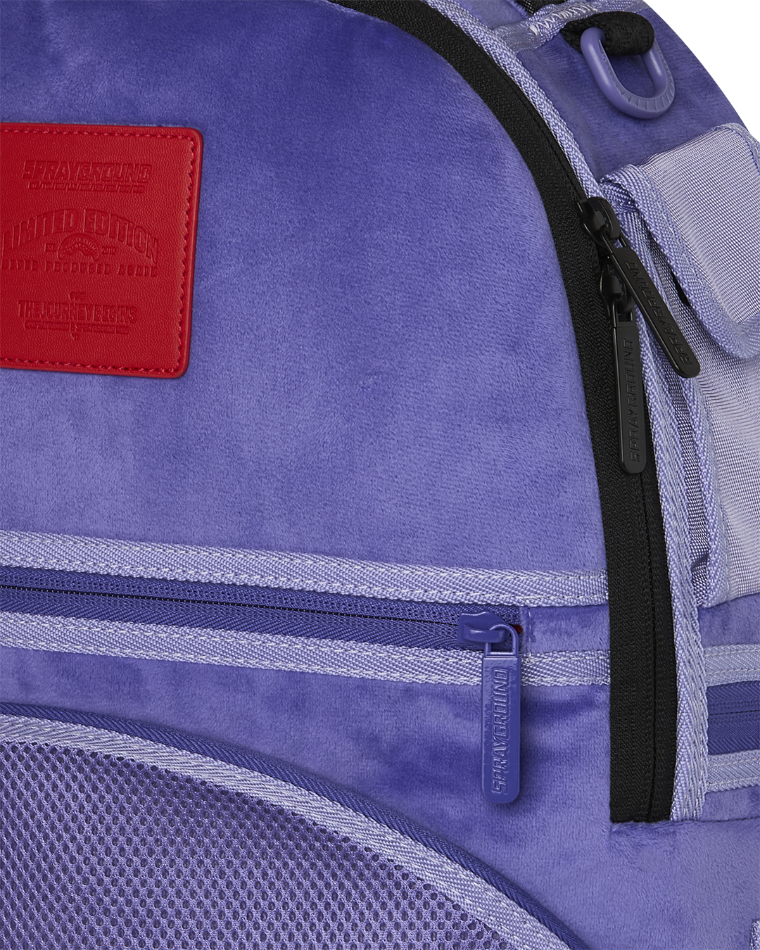 Sac à dos – REVERSE MODE PURPLE VELOUR TO BLACK CHECK – SPRAYGROUND-Magna-Carta