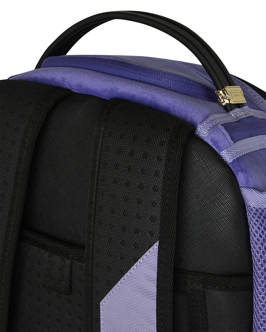 Sac à dos – REVERSE MODE PURPLE VELOUR TO BLACK CHECK – SPRAYGROUND-Magna-Carta
