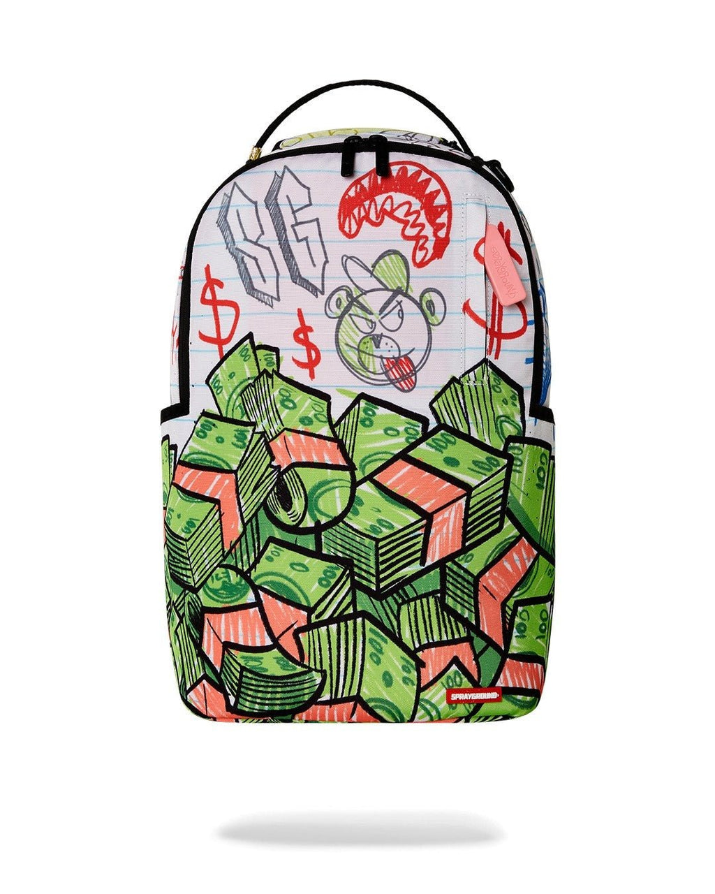 Sac à dos - SCRIBBLE MONEY DLXR BACKPACK - SPRAYGROUND-Magna-Carta