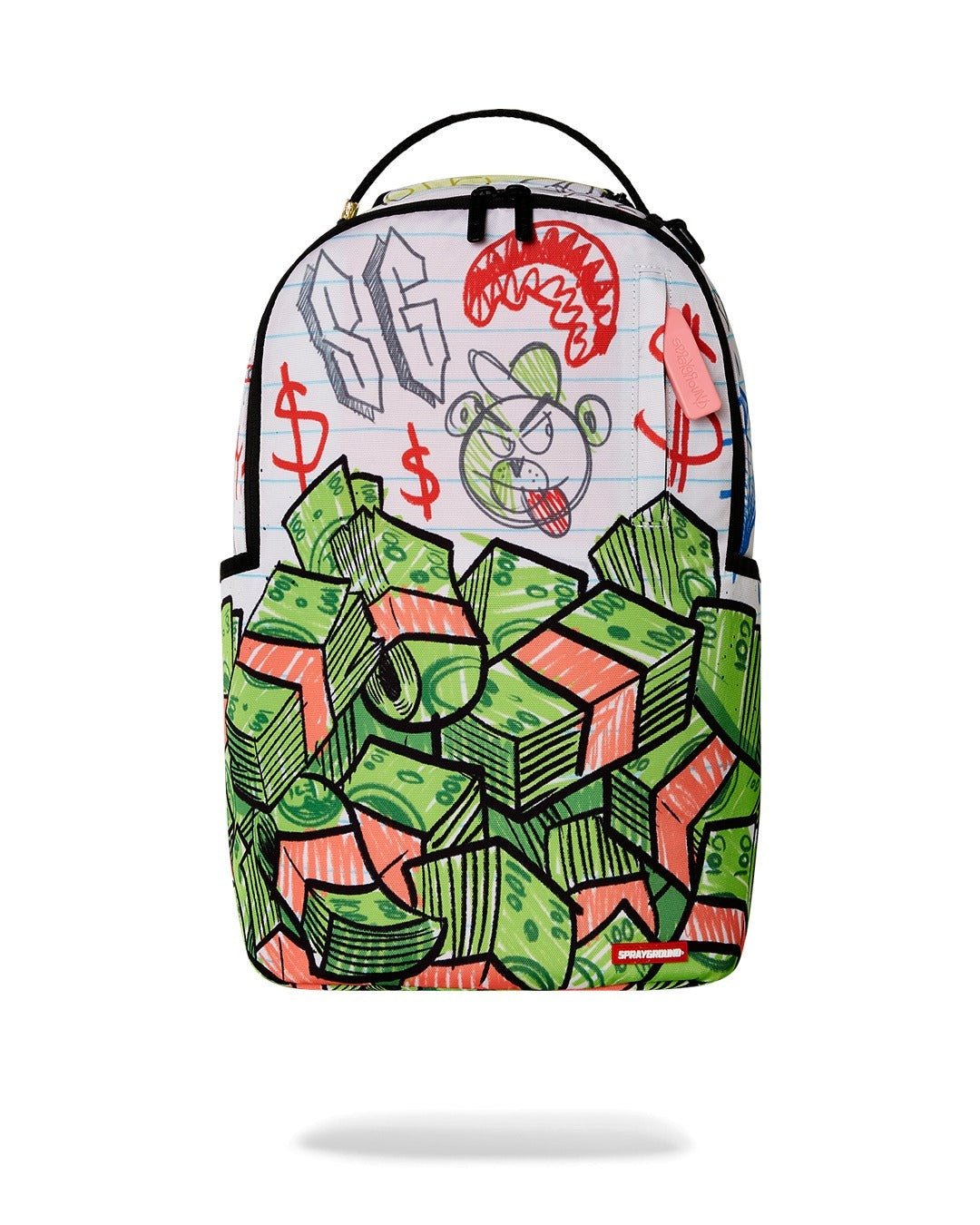 Sac à dos - SCRIBBLE MONEY DLXR BACKPACK - SPRAYGROUND-Magna-Carta
