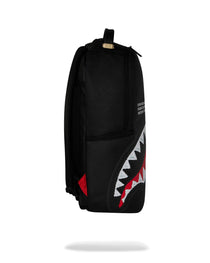 Sac à dos - SHARK CENTRAL BLACK EMBROIDERED SHARK BACKPACK - SPRAYGROUND-Magna-Carta