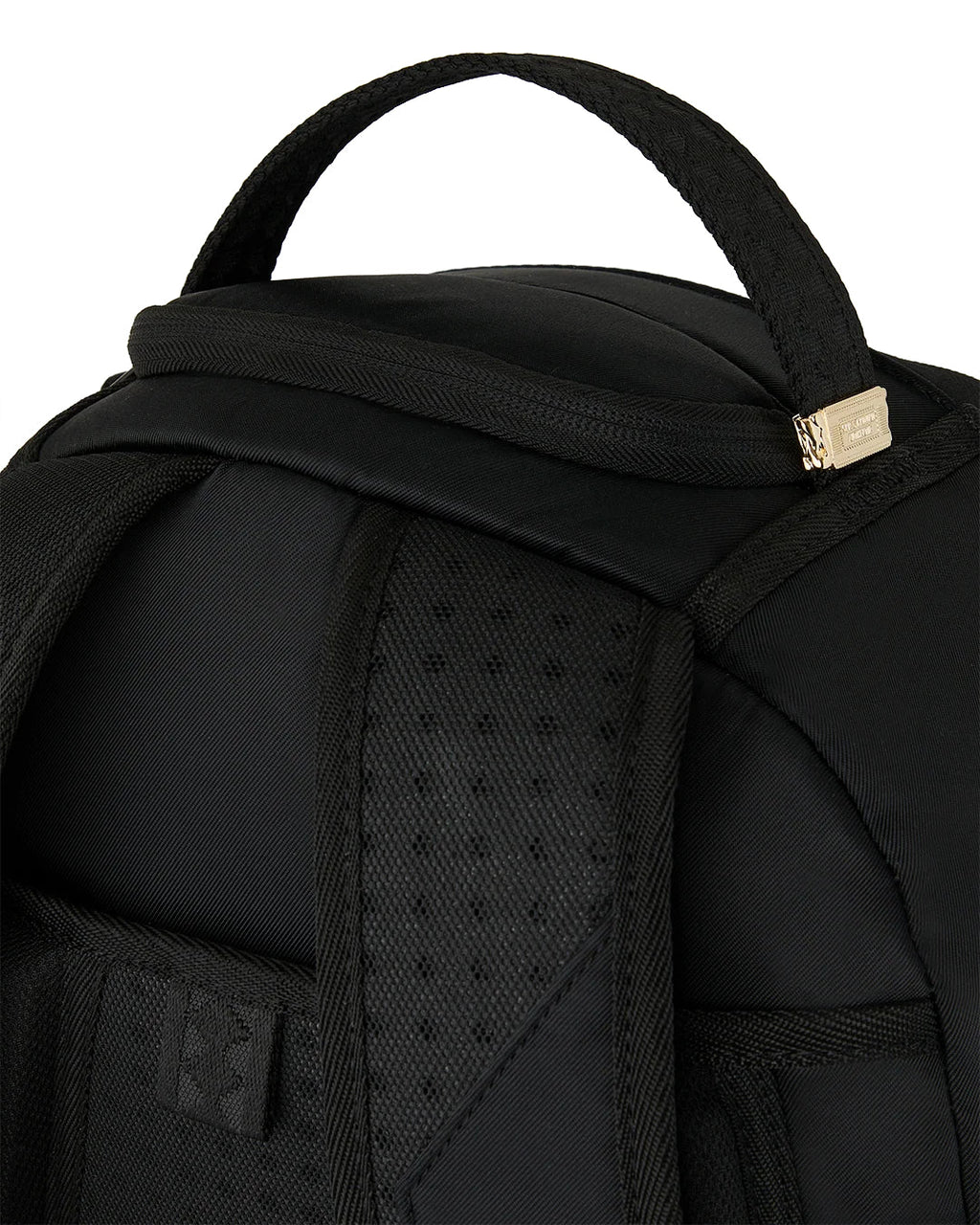 Sac à dos - SHARK CENTRAL BLACK NYLON GRAY EMBOSSED BACKPACK - SPRAYGROUND-Magna-Carta
