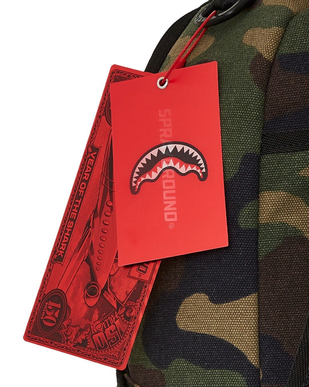 Sac à dos - SHARK CENTRAL CAMO DLXS BACKPACK - SPRAYGROUND-Magna-Carta