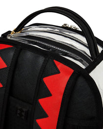 Sac à dos - SHARK CENTRAL CLEAR DLXSV BACKPACK BLACKPANEL - SPRAYGROUND-Magna-Carta