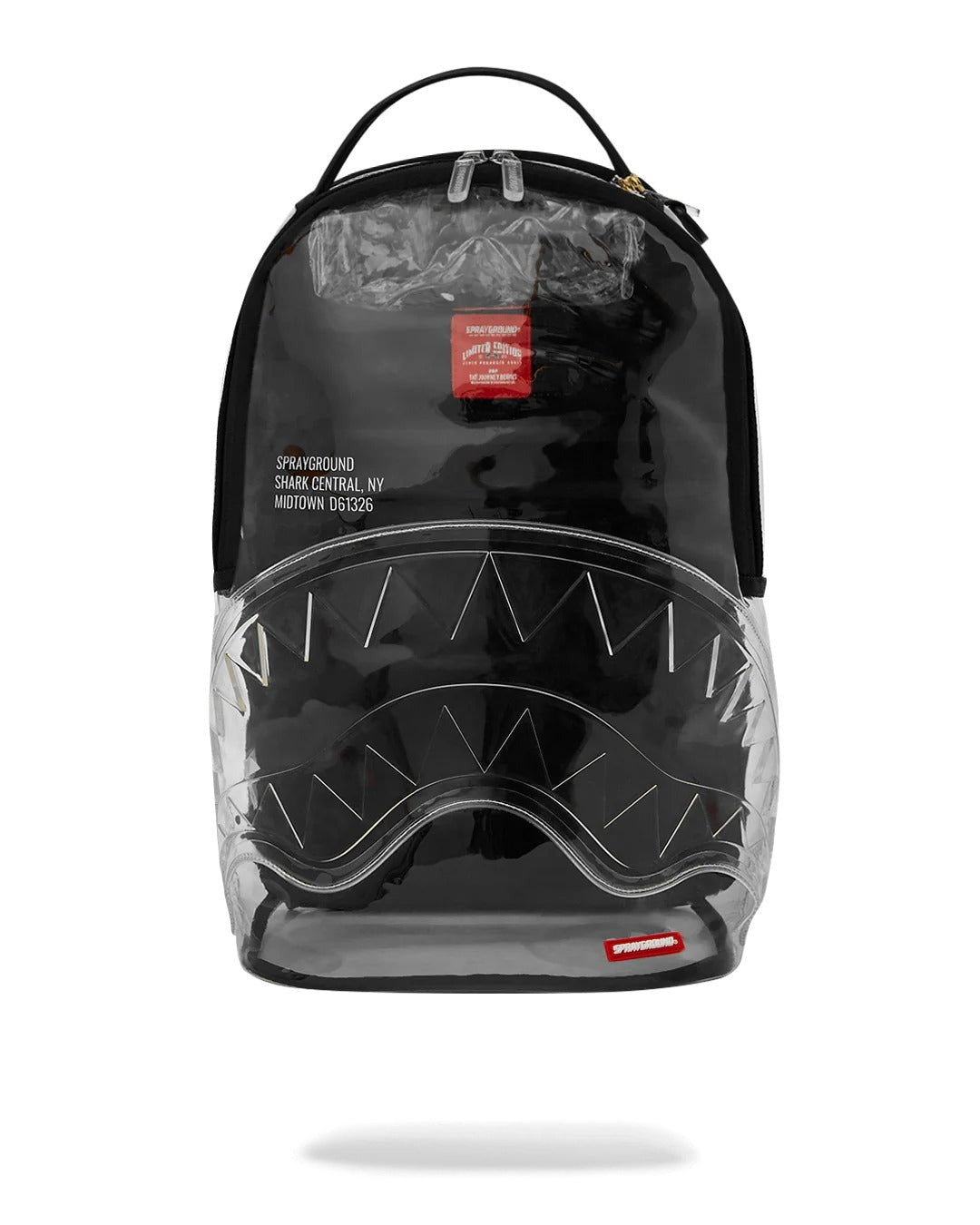 Sac à dos - SHARK CENTRAL CLEAR DLXSV BACKPACK BLACKPANEL - SPRAYGROUND-Magna-Carta Main image