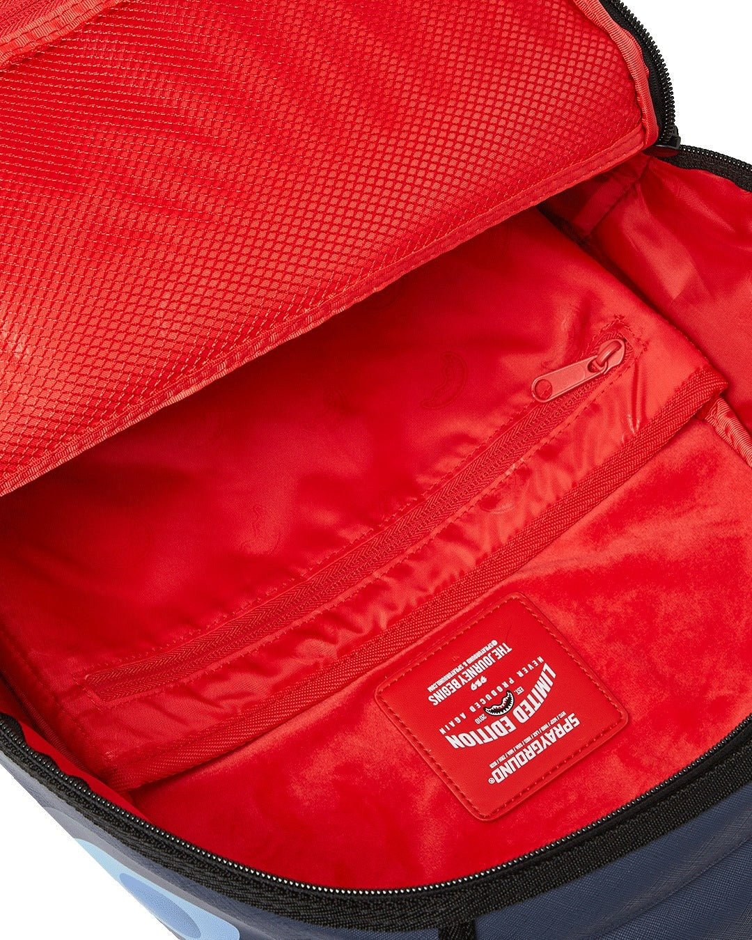 Sac à dos - SHARK CENTRAL MIDNIGHT BLUE DLXSV BACKPACK - SPRAYGROUND-Magna-Carta