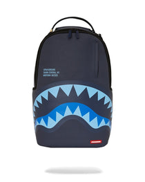 Sac à dos - SHARK CENTRAL MIDNIGHT BLUE DLXSV BACKPACK - SPRAYGROUND-Magna-Carta