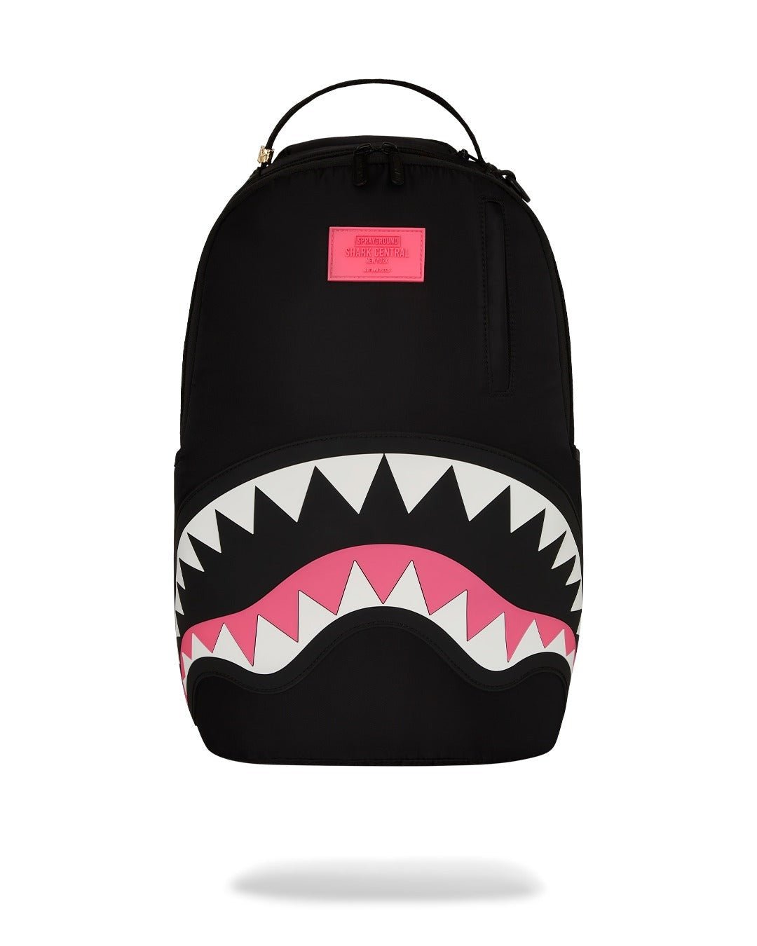Sac à dos - SHARK CENTRAL NYLON BLACK PINK - SPRAYGROUND-Magna-Carta Main image
