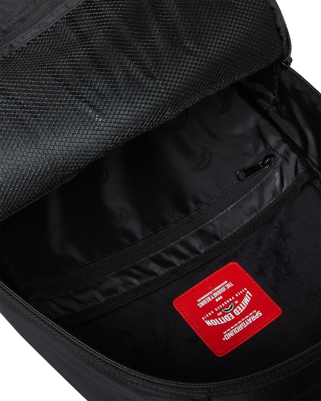 Sac à dos - SHARK CENTRAL NYLON BLACK - SPRAYGROUND-Magna-Carta