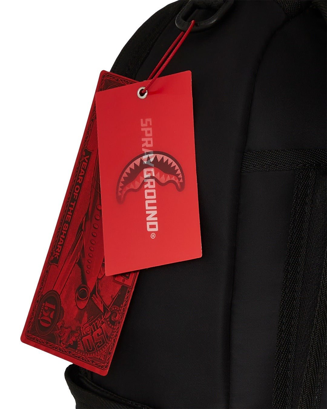 Sac à dos - SHARK CENTRAL NYLON BLACK - SPRAYGROUND-Magna-Carta