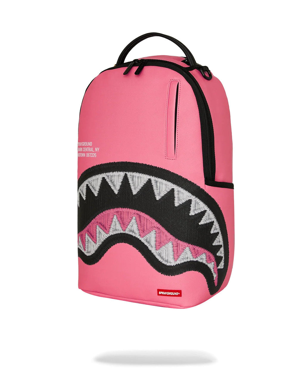 Sac à dos - SHARK CENTRAL PINK EMBROIDERED SHARK BACKPACK - SPRAYGROUND-Magna-Carta