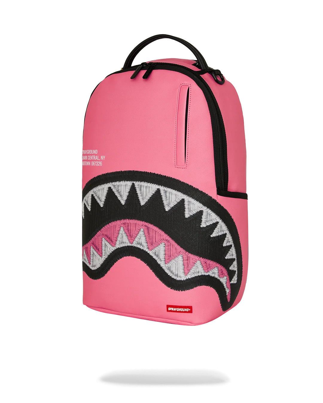 Sac à dos - SHARK CENTRAL PINK EMBROIDERED SHARK BACKPACK - SPRAYGROUND-Magna-Carta