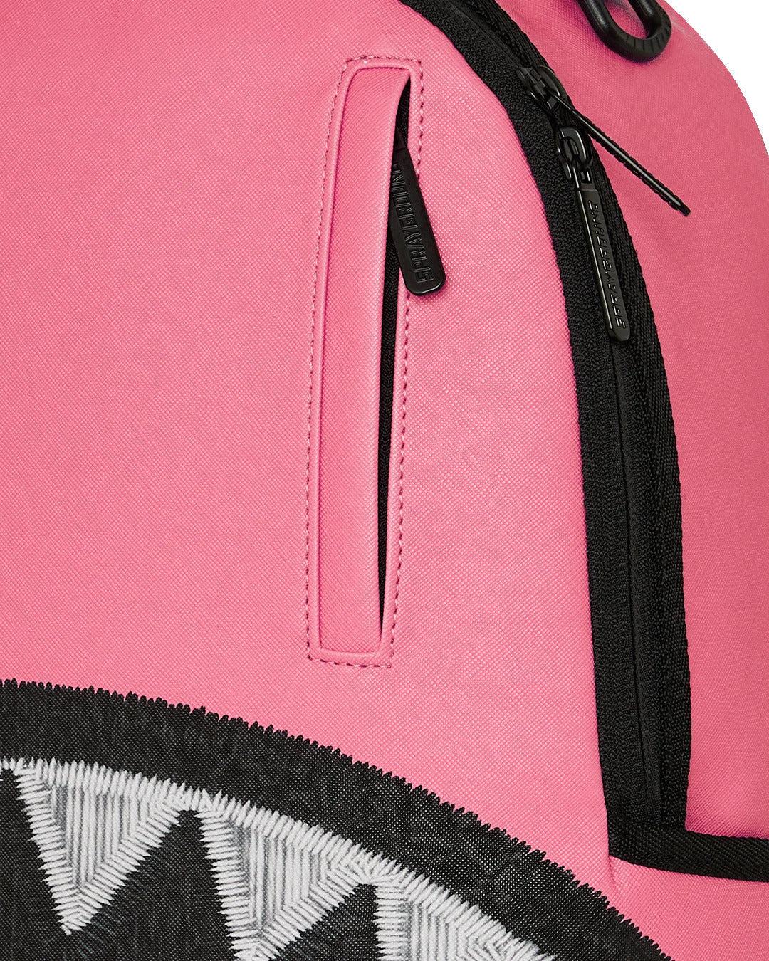 Sac à dos - SHARK CENTRAL PINK EMBROIDERED SHARK BACKPACK - SPRAYGROUND-Magna-Carta