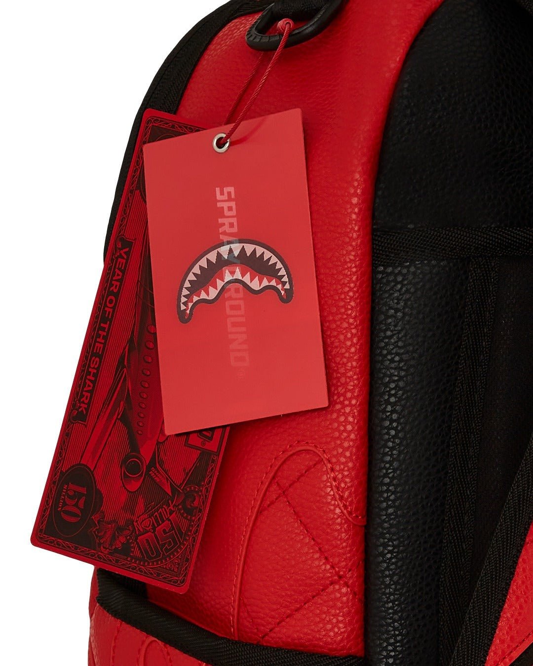 Sac à dos - SHARK CENTRAL RED SHARK DRIP DLXSV BACKPACK - SPRAYGROUND-Magna-Carta