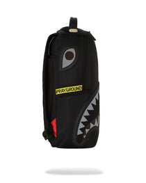 Sac à dos - SHARK CENTRAL YELLOW TAPE DLX SATIN BACKPACK - SPRAYGROUND-Magna-Carta