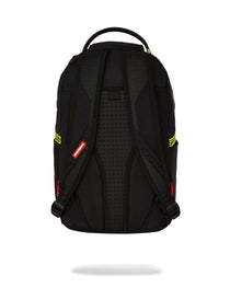 Sac à dos - SHARK CENTRAL YELLOW TAPE DLX SATIN BACKPACK - SPRAYGROUND-Magna-Carta