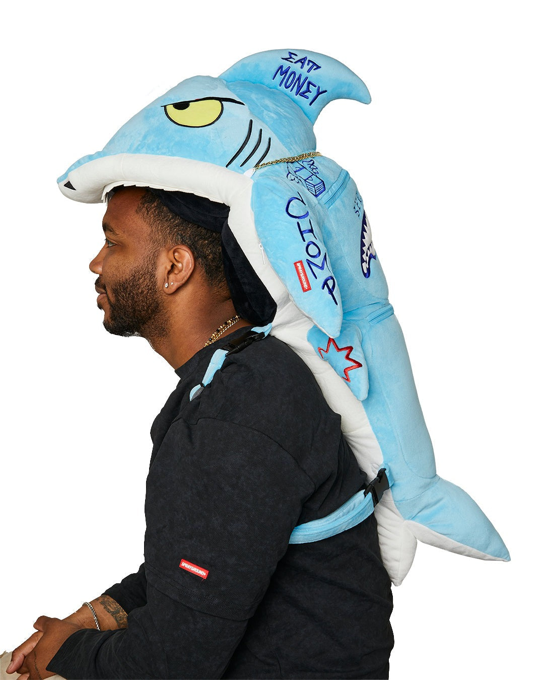 Sac à dos -SHARK PLUSH BACKPACK - SPRAYGROUND-Magna-Carta