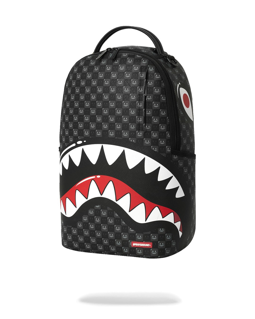 Sac à dos - SHARKS IN PARIS WTF BUBBLY BLACK CHECK BACKPACK - SPRAYGROUND-Magna-Carta