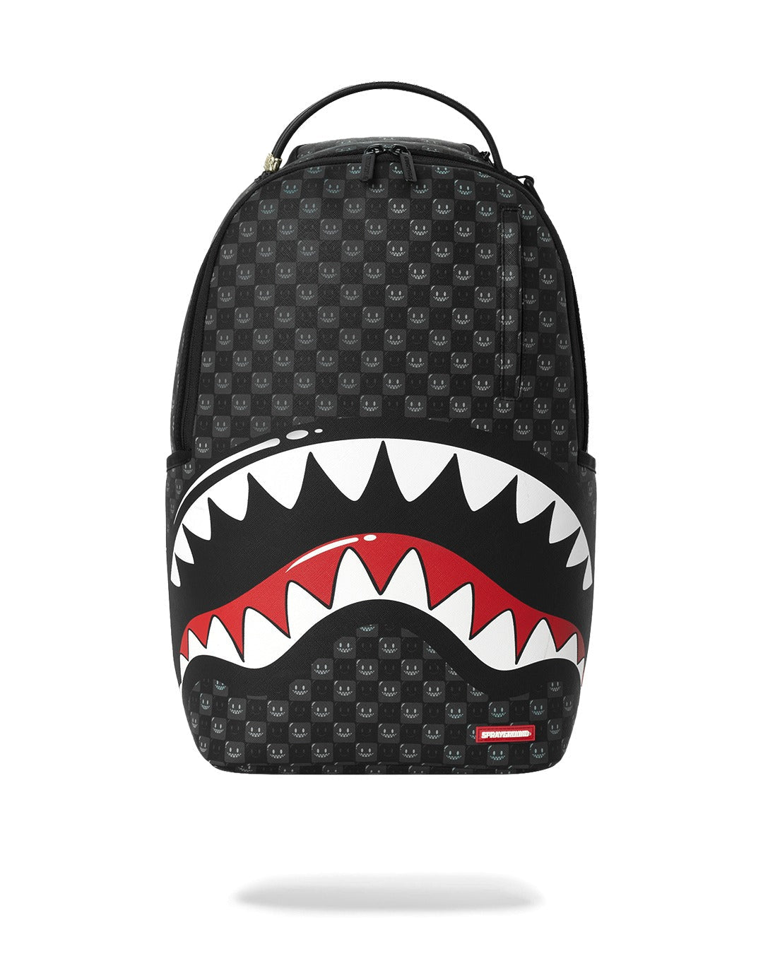 Sac à dos - SHARKS IN PARIS WTF BUBBLY BLACK CHECK BACKPACK - SPRAYGROUND-Magna-Carta