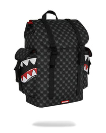Sac à dos - SHARKS IN PARIS WTF BUBBLY BLACK CHECK MONTE CARLO - SPRAYGROUND-Magna-Carta