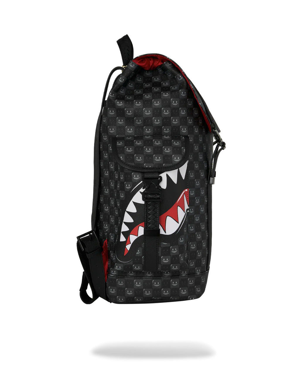 Sac à dos - SHARKS IN PARIS WTF BUBBLY BLACK CHECK MONTE CARLO - SPRAYGROUND-Magna-Carta