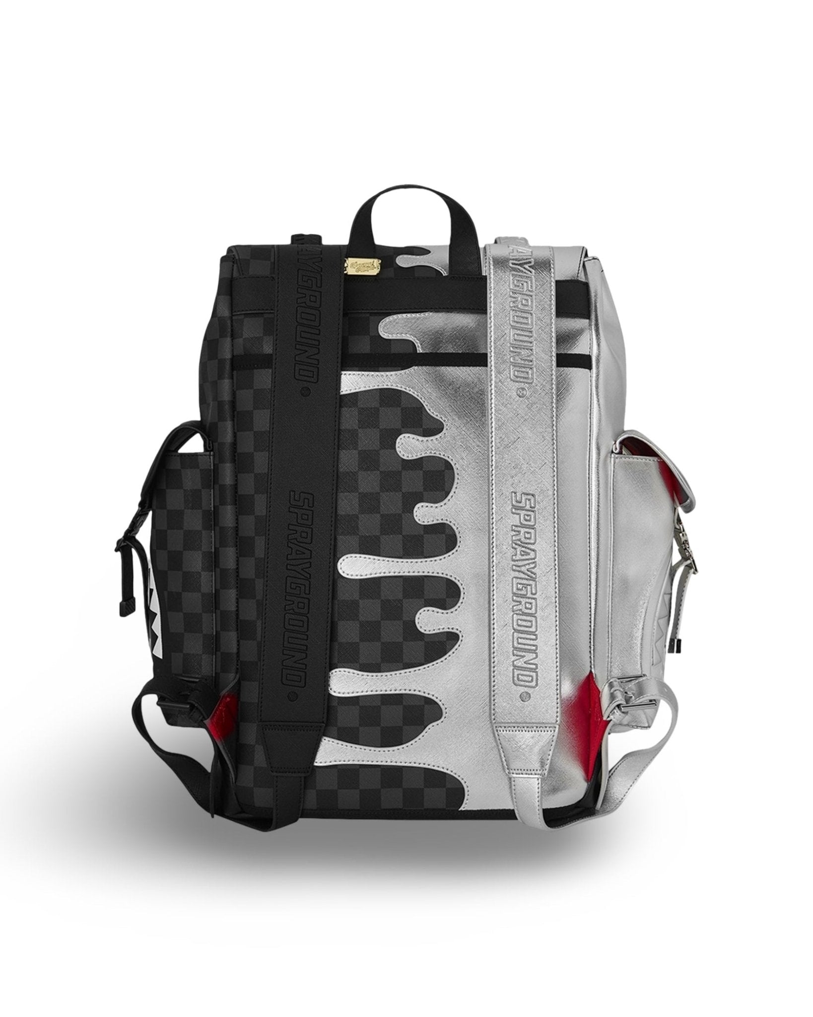 Sac à dos - SILVER SIDE DRIP BLACK CHECK MONTE CARLO - SPRAYGROUND Secondary image