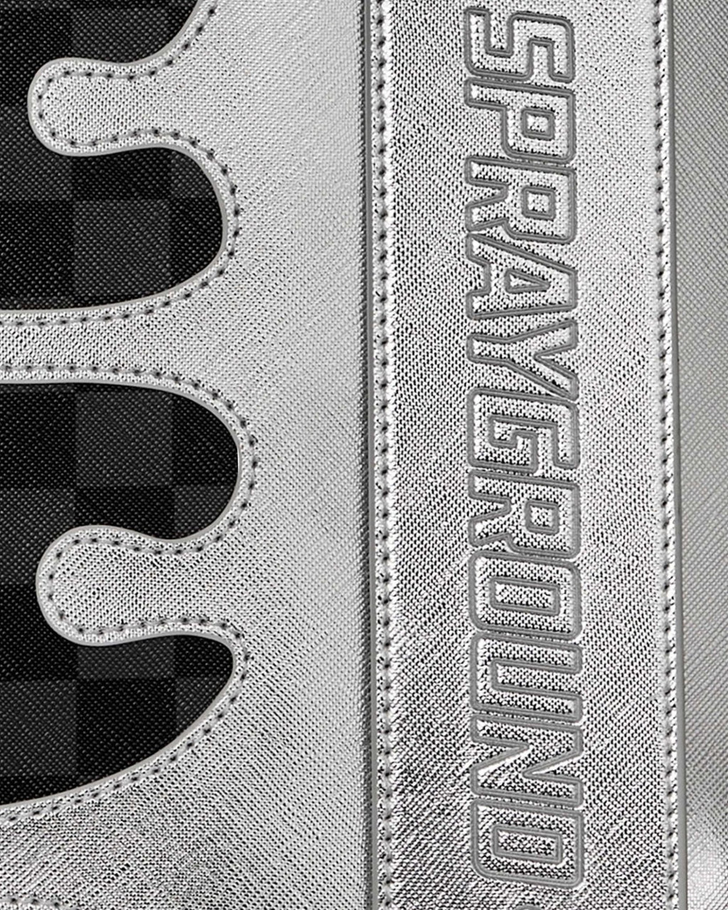 Sac à dos - SILVER SIDE DRIP BLACK CHECK MONTE CARLO - SPRAYGROUND-Magna-Carta