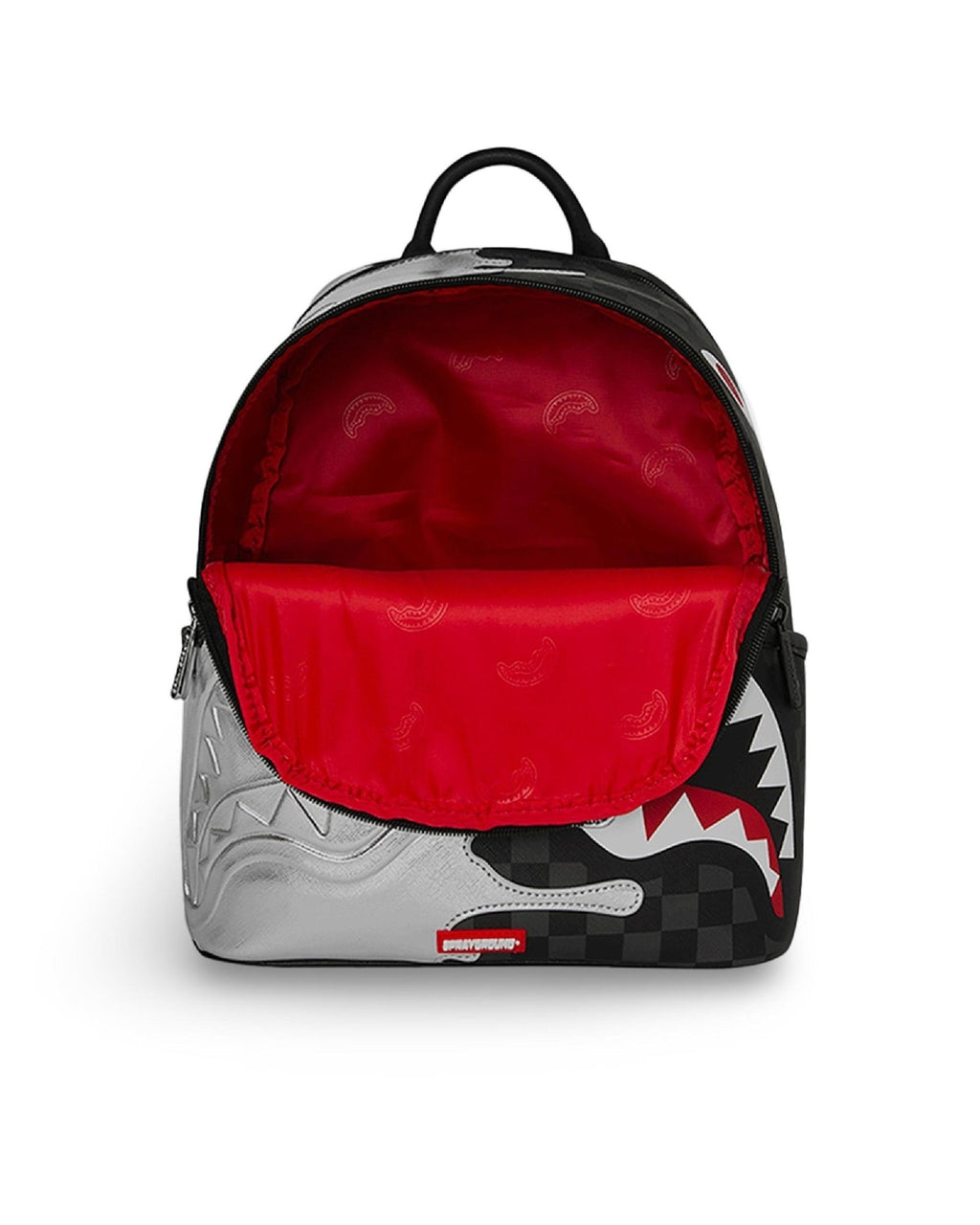 Sac à dos - SILVER SIDE DRIP BLACK CHECK SAVAGE BACKPACK - SPRAYGROUND-Magna-Carta