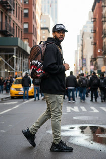 Sac à dos - SMEARED GRUNGE BACKPACK - SPRAYGROUND-Magna-Carta