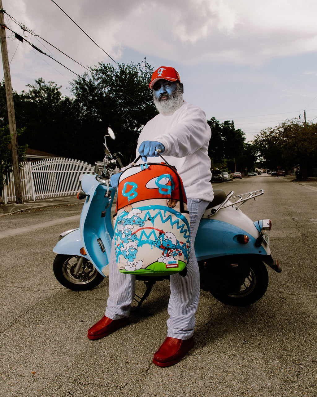 Sac à dos - SMURFS ART PARTY BACKPACK - SPRAYGROUND-Magna-Carta