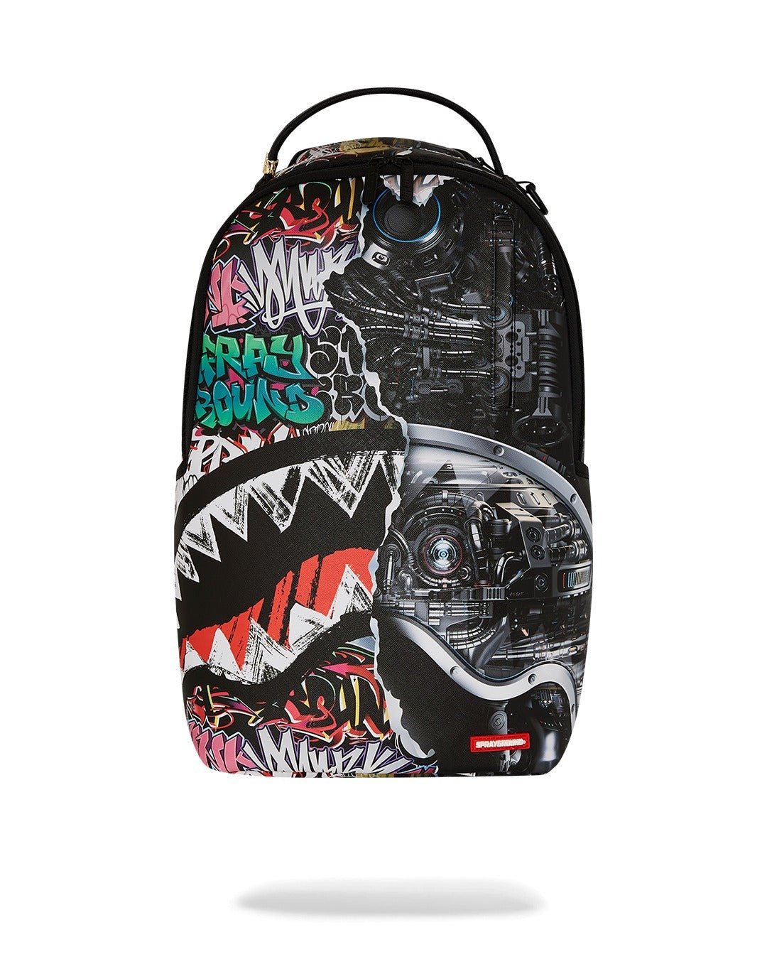 Sac à dos - SPLIT CYBERSHARK DLXSV BACKPACK - SPRAYGROUND-Magna-Carta Main image