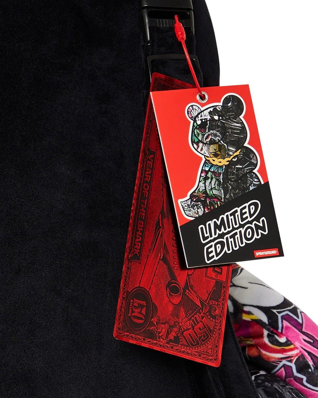 Sac à dos - SPLIT CYBERSHARK MONEYBEAR TEDDY BEAR - SPRAYGROUND-Magna-Carta