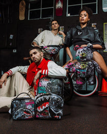 Sac à dos - SPLIT CYBERSHARK MONEYBEAR TEDDY BEAR - SPRAYGROUND-Magna-Carta