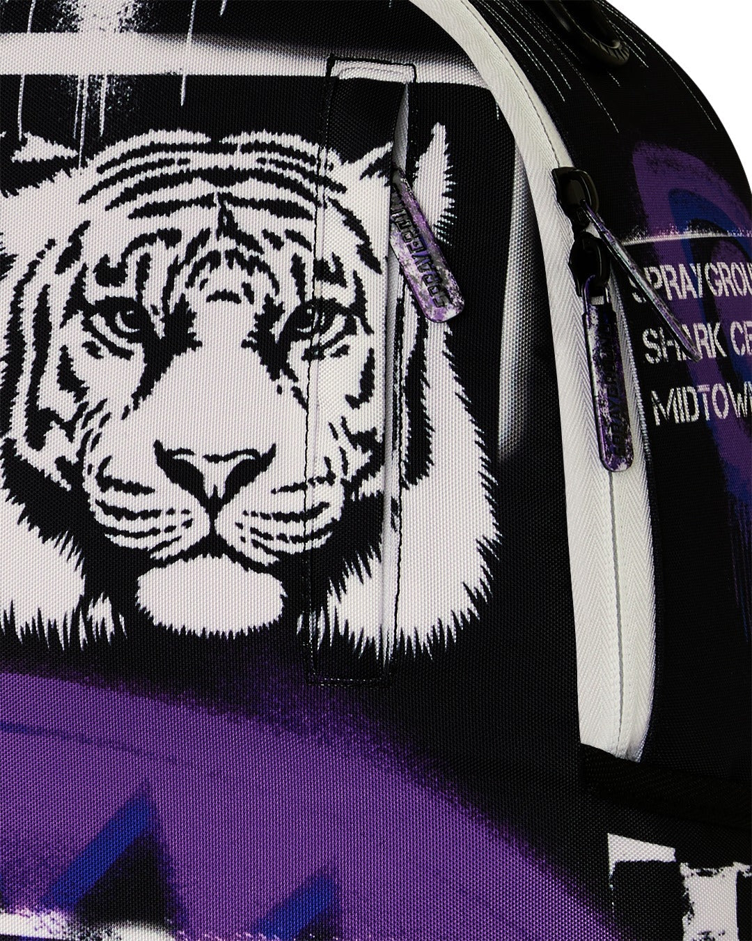 Sac à dos - STENCIL SHARK ATTACK BACKPACK - SPRAYGROUND-Magna-Carta