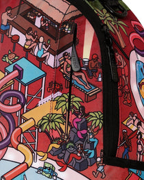 Sac à dos - THE PARTY DONT SHARK DLXR BACKPACK - SPRAYGROUND-Magna-Carta