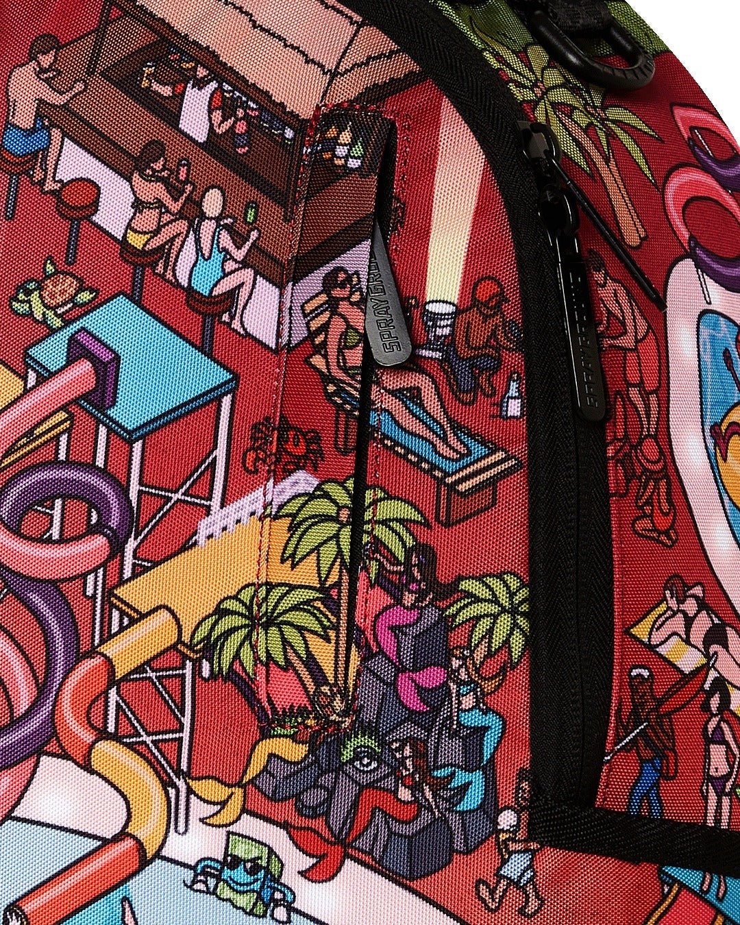 Sac à dos - THE PARTY DONT SHARK DLXR BACKPACK - SPRAYGROUND-Magna-Carta