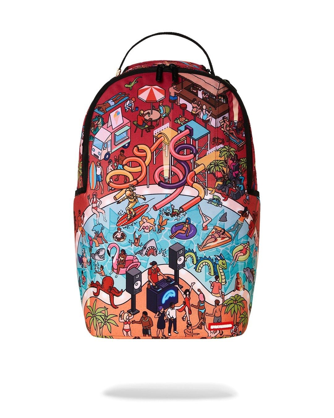 Sac à dos - THE PARTY DONT SHARK DLXR BACKPACK - SPRAYGROUND-Magna-Carta Main image