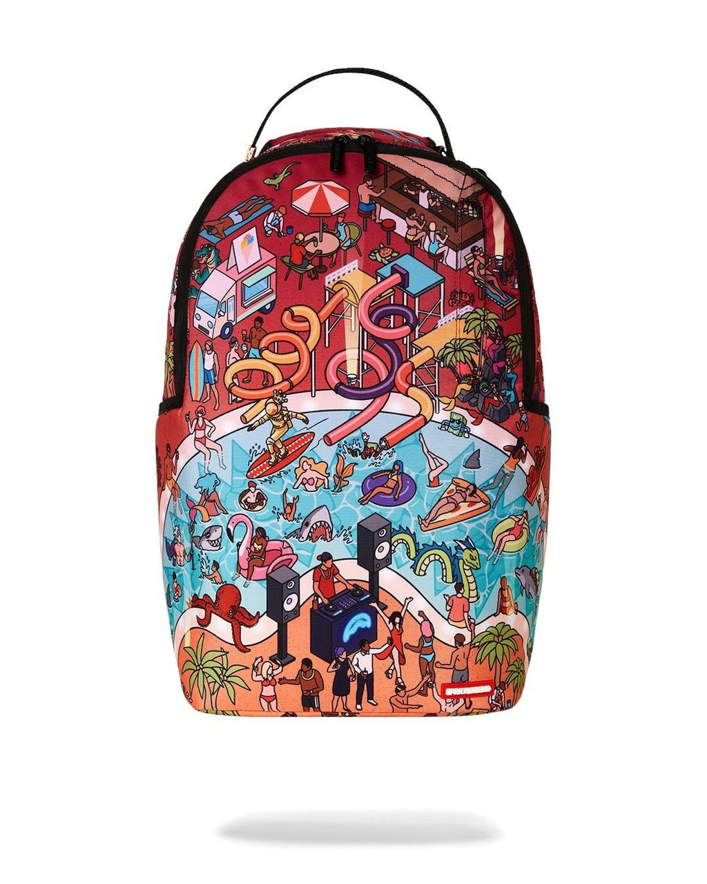 Sac à dos - THE PARTY DONT SHARK DLXR BACKPACK - SPRAYGROUND-Magna-Carta