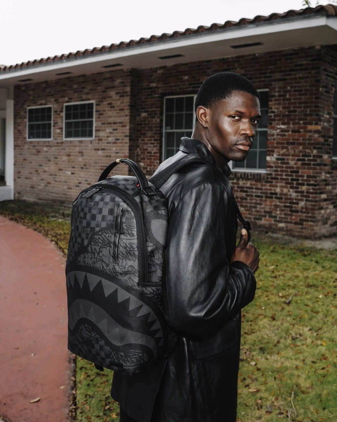 Sac à dos - TORN GRAFF CHECK DLXSV BACKPACK - SPRAYGROUND Secondary image
