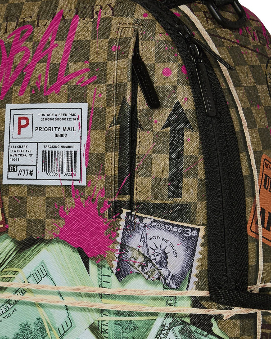 Sac à dos - TORN PACKAGING DLXSV BACKPACK - SPRAYGROUND-Magna-Carta