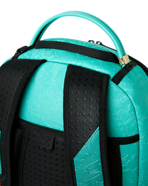 Sac à dos - TURQUOISE DOODLE EMBOSS BACKPACK - SPRAYGROUND-Magna-Carta