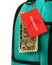 Sac à dos - TURQUOISE DOODLE EMBOSS BACKPACK - SPRAYGROUND-Magna-Carta